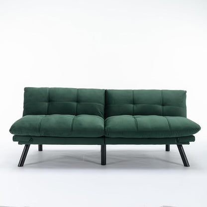GDFStudio Hayezc Loveseat Sofa, Convertible Sofa Bed, 2-in-1 Folding Modern - Image 8