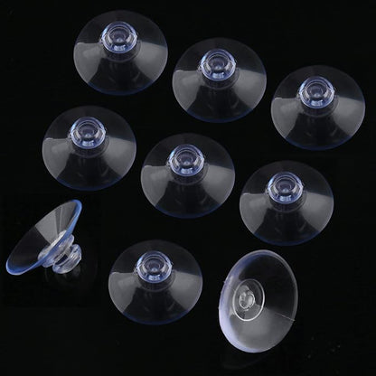 10 Pack Glass Table Suction Cups - 30mm Rubber Suckers - Image 5