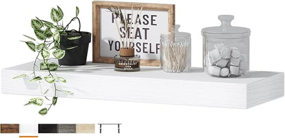 QEEIG Floating Shelf for Wall Bathroom Shelves Bedroom Kitchen Living Room - Image 9