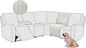 ALIECOM 100% Waterproof Recliner Sectional Couch Covers L Shape Stretch Corner by ALIECOM