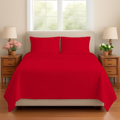 Sleeper Sofa Bed Sheet, 100% Cotton 400 Thread Count, 4 Piece Set, Deep Pocket by BeyondWhatYouSee