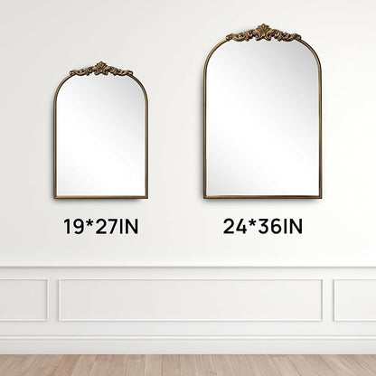 Ornate Baroque Vintage Gold Mirror - Image 2