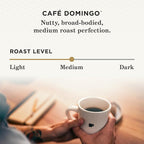 Peet's Coffee, Medium Roast Single Serve Coffee Pods - Cafe Domingo 10 Count (1 Box of 10 Pods)