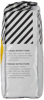 Amazon Fresh, Just Bright Whole Bean Coffee, Light Roast, 12 Oz