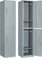 Metal Locker for Home, Dressing Room, Lockable Locker Cabinet by Anxxsu