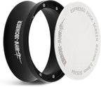 MHW-3BOMBER 51mm Espresso Dosing Funnel & Puck Screen Set, Magnetic Dosing Rring & Reusable Filter kit Compatible with 51mm Bottomless Portafilter, Coffee Dosing Ring with Eppresso Puck DR7015-OS