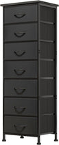 Fixwal Black Tall Skinny Dresser by Fixwal