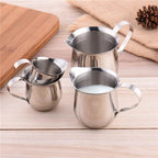 Rolin Roly 240ML Milk Frothing Pitcher Stainless Steel Small Bell-Shaped Creamer Coffee Jug for Barista Cappuccino Espresso Cups Latte Art Pitcher