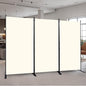 Room Divider 6FT Portable Room Dividers and Folding Privacy Screens, 3 Panel by HOMSCREENER