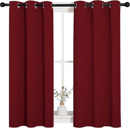 NICETOWN Christmas Window Curtains Blackout Drapes, Thermal Insulated Home by NICETOWN