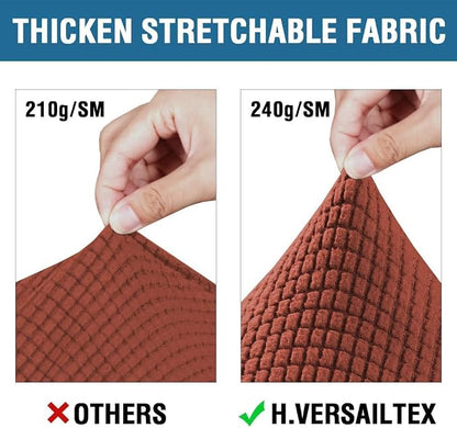 H.VERSAILTEX 4 Piece Stretch Sofa Covers - Image 3