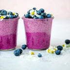 Suncore Foods Organic Indigo Blueberry Powder, Purple Food Coloring Powder, Gluten-Free, Non-GMO, 5oz (1 Pack)