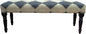 LR Home Tan/Black Upholstered Bench by LRHome