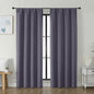 Simplebrand Ava Greyish Purple Blackout Curtains by Simplebrand