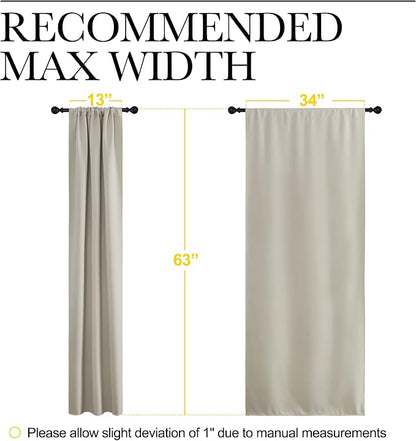 NICETOWN Blackout Curtains for Living Curtains, Room Darkening Window Curtain - Image 7