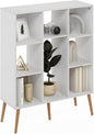 Furinno Claude Mid Century Style Book Shelf, 8-Cube Bookshelf, Cube Storage by Furinno-FitsYourSpaceFitsYourBudget