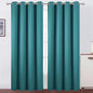 Blackout Curtains 52 x 120 Inch Long Sea Teal Curtains Set of 2 Panels Room by Lemomo