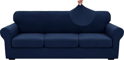 XINEAGE 2026 New 4 Pieces Extra Large Couch Covers - Image 9