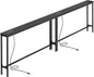 SUPERJARE 102.4 Inch Sofa Table by SUPERJARE
