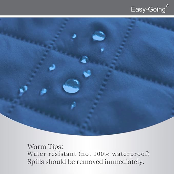 Easy-Going Reversible Couch Cover, Recliner 22 in, Water Resistant Furniture Mat - Image 4