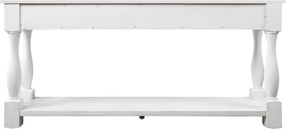 Knocbel Long Antique Entry Console Table - Image 5