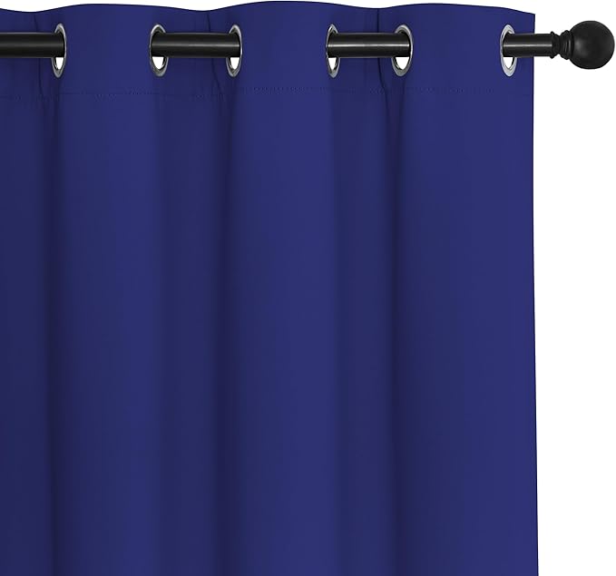 NICETOWN Navy Blue Blackout Curtains - Image 7
