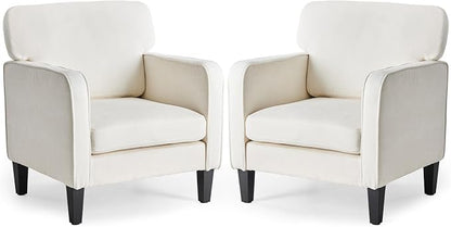 DUMOS Beige Modern Accent Chairs by DumosLifestyle