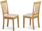East West Furniture ANC-OAK-C Antique Dining Chairs by EastWestFurniture