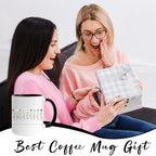 Christian Gifts for Women Friends, Religious Gifts for Women Friendship, 11 Oz Coffee Mug, Faith Religious Gift, Prayer Gifts With Bible Verses, Inspirational Gifts for Her Sister Bestie