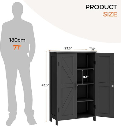Homleke Farmhouse Bathroom Cabinet - Image 3