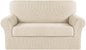 Turquoize Stretch Sofa Slipcover 2 Pieces Sofa Cover Couch Cover by Turquoize
