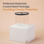 Extra-Large Glass Flour and Sugar Storage Containers with Airtight Lids, 1-Gallon(135oz)Big Glass Food Canister Jars with Lid,Kitchen Organization Jar Sets Perfect for Cookies,Cereal and Eggs