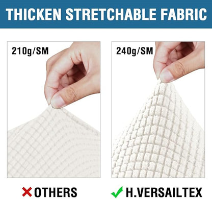 H.VERSAILTEX 3 Piece Stretch Sofa Covers - Image 3