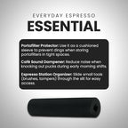 Rattleware Rubber Replacement Knock Box Bar Cover - Durable & Easy-to-Install Espresso Waste Solution, Fits Select Models with Welded Bars, High-Quality Design (6.25")