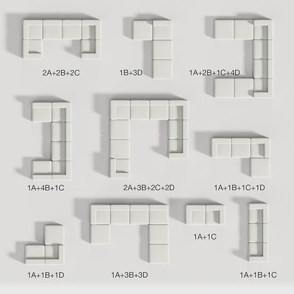 Novilla Modular Sectional Sofa, Modern Cloud Sectional Couch - Image 5
