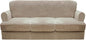 CUCRAF T Cushion Sofa Cover 4 Piece Slipcovers, Soft Thick Velvet Couch Cover by CUCRAF