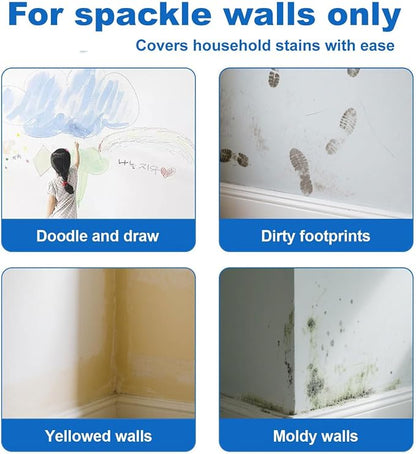 White Interior Wall Paint 6.35 oz, Drywall Repair Paint, Wall Primer - Image 4