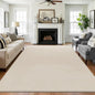 SHACOS Ultra Soft 6x9 Faux Rabbit Fur Rug by SHACOS