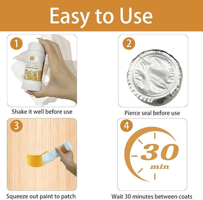 Liquid Gold Paint 6.35 Fl Oz, Non-Fading Gold Paint Finish - Image 9