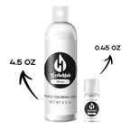 White Food Coloring Gel Herbeklab 4.5 oz Professional Grade White Food Dye Concentrated Gel Food Color for Icing Baking Cake Decorating Cookie