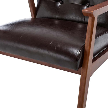Convenience Concepts Take a Seat Natalie Accent Armchair and Ottoman Set 27.5" - Image 3