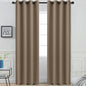 Yakamok Room Darkening Curtains 52x84 inch Length Khaki-Living Room | 2 panels by Yakamok