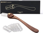Bread Lame with 5 Feather Blades, Dough Scoring Tool with Storage Box, Sourdough Scoring Tool for Bread Baking, Dexterous-Cut Series Scoring Knife (ELEGANT)