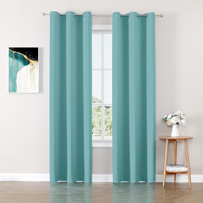 ChrisDowa Blackout Curtains for Bedroom and Living Room 78 Inches Long | 2 by ChrisDowa