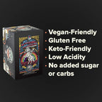 Bones Coffee Company Flavored Coffee Bones Cups Electric Unicorn Fruity Cereal Flavor | 12 ct Single-Serve Coffee Pods Compatible With 1.0 & 2.0 Keurig Coffee Maker
