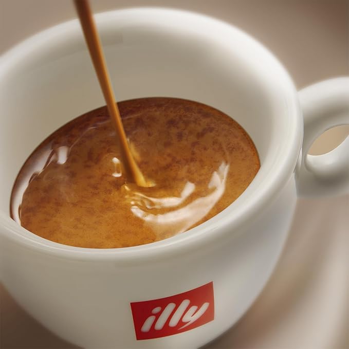 Illy Espresso Compatible Capsules - Single-Serve Coffee Capsules & Pods - Classico Lungo Roast - Notes Of Caramel, Orange Blossom & Jasmine Coffee Pods - For Nespresso Coffee Machines – 10 Count