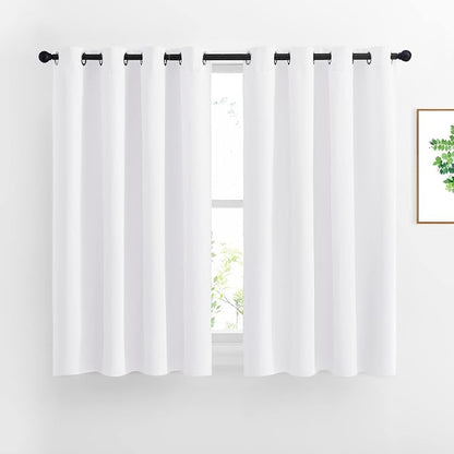 NICETOWN White Curtain Panels for Dining Room by NICETOWN
