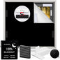 100% Blackout Curtain Window Cover by BirdNest