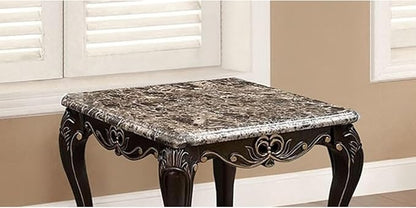 Transitional Style 1x Coffee Table & End Table Set - Image 9