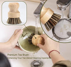 Japanese Matcha Set, Matcha Bowl with Spout and Coaster, Matcha Whisk and Holder, Sifter, Scoop, Spoon, Cleaning Brush,10 Pcs Complete Ceramic Matcha Kit